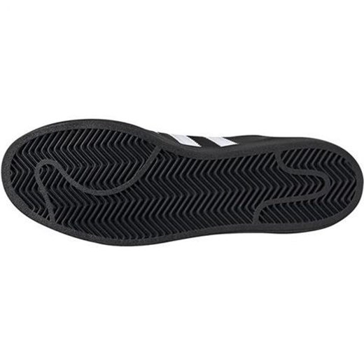 Buty sportowe męskie Adidas czarne ze skóry 