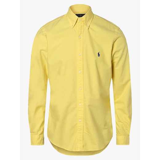Polo Ralph Lauren - Koszula męska – Slim Fit, żółty  Polo Ralph Lauren XL vangraaf