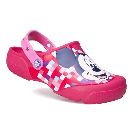 Klapki Crocs Crocsfunlab Mickey Clog Candy Pink 204708-6X0