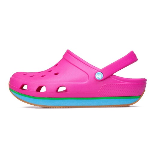 Klapki Crocs Retro Clog Kids Neon Magenta 14006-6Y5