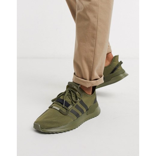adidas Originals – U-Path – Buty do biegania w kolorze khaki-Zielony
