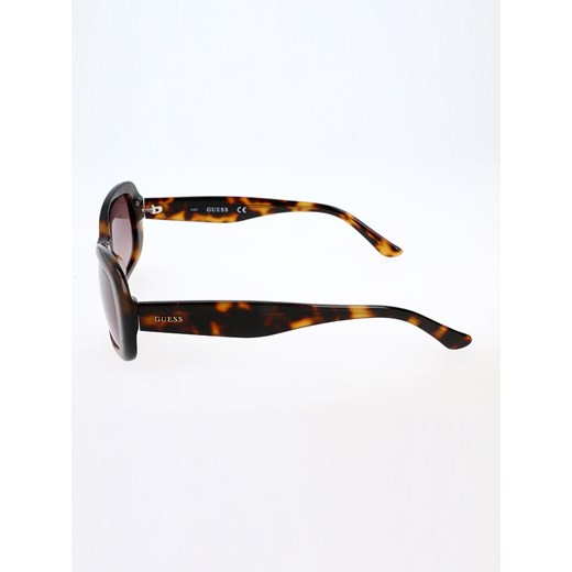 Damskie okulary przeciwsłoneczne w kolorze ciemnobrązowym