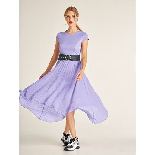 Sukienka w kolorze fioletowym  Heine 36 Limango Polska promocyjna cena 