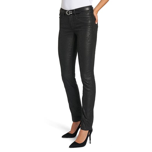 Spodnie "Marylin" - Comfort fit - w kolorze czarnym H.I.S. 46/L33 wyprzedaż Limango Polska