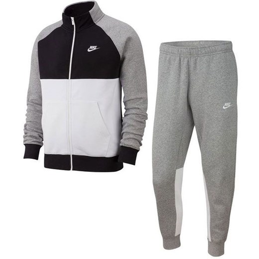 Dres męski Sportswear Fleece Nike (szary)  Nike M wyprzedaż SPORT-SHOP.pl 