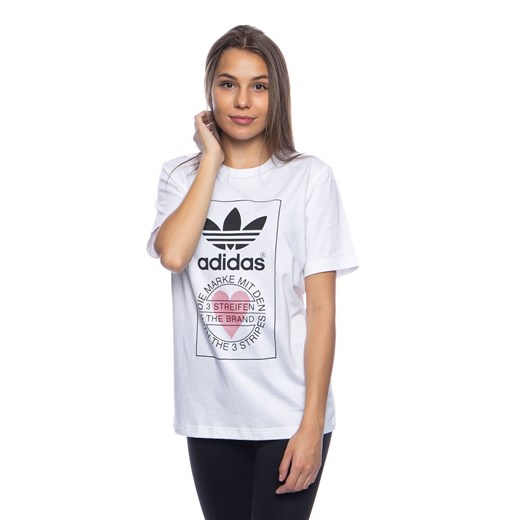 Koszulka damska Adidas Originals Unisex Tee white S wyprzedaż bludshop.com
