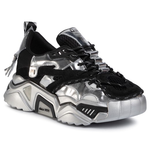 Sneakersy BIG STAR - FF274A527A Black/Silver