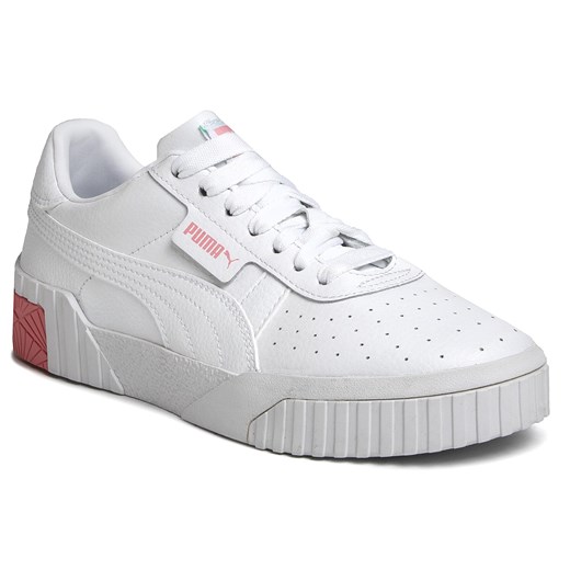 Sneakersy PUMA - Cali Jr 372843 09 Puma White/Peony/Mist Green