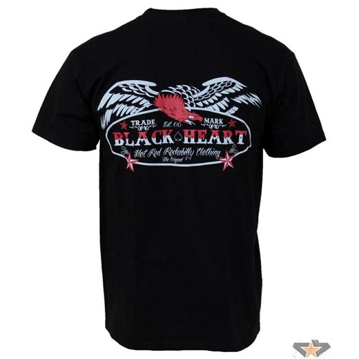 koszulka mężczyźni BLACK HEART - Eagle