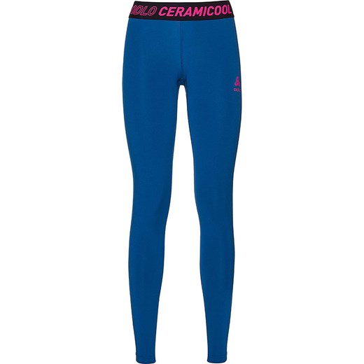 Legginsy funkcyjne "Ceramicool" w kolorze niebieskim