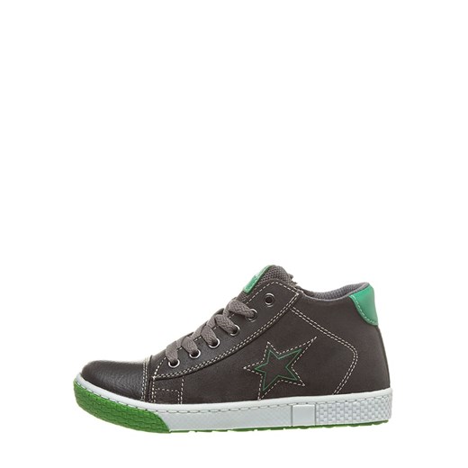 Sneakersy w kolorze antracytowo-zielonym