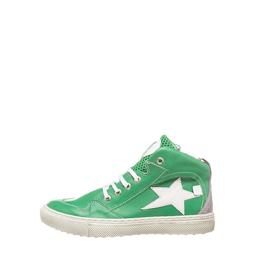Sneakersy w kolorze zielonym
