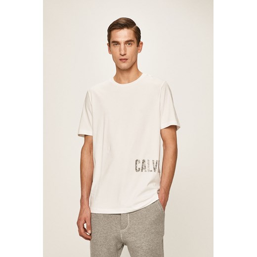 Calvin Klein t-shirt męski z krótkim rękawem z elastanu 