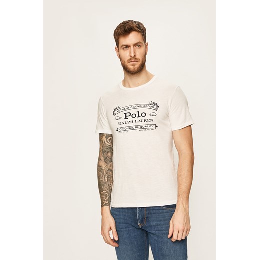 T-shirt męski Polo Ralph Lauren z krótkimi rękawami wielokolorowy młodzieżowy 