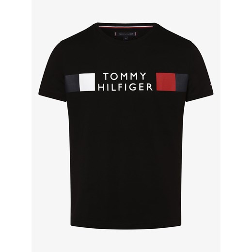 Tommy Hilfiger - T-shirt męski, czarny  Tommy Hilfiger M vangraaf