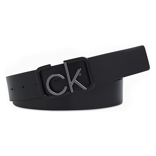 Calvin Klein czarny pasek męski ADJ CK Cast Buckle Belt  Calvin Klein  Differenta.pl