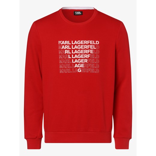 Bluza męska Karl Lagerfeld z napisami młodzieżowa 
