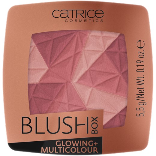 Catrice Blush Box Glowing + Multicolour  Catrice  Hebe okazja 