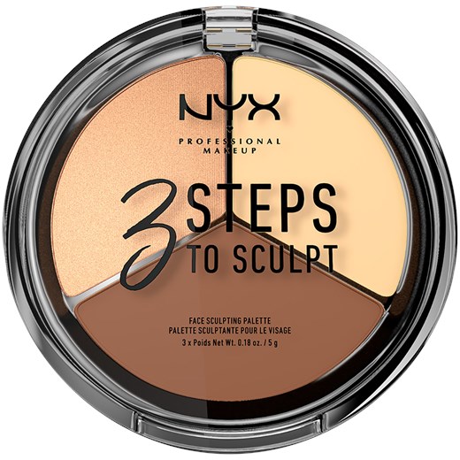 NYX Professional Makeup 3 Steps To Sculpt  Nyx Professional Makeup  wyprzedaż Hebe 
