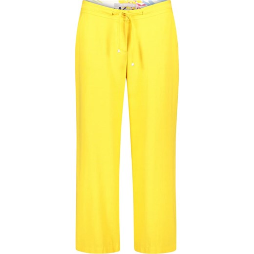 Spodnie damskie Betty & Co żółte 