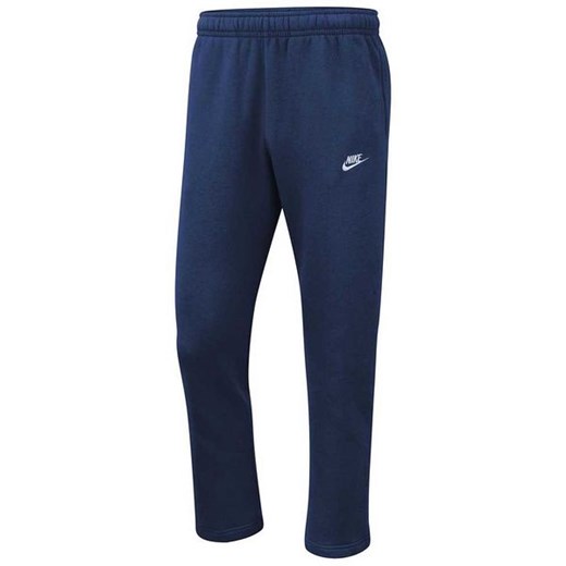 Spodnie męskie Nike w sportowym stylu niebieskie jesienne dresowe 