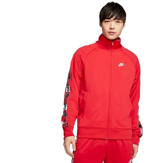 Bluza męska Nike czerwona dresowa 