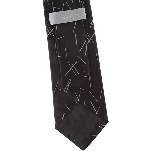 Krawat Christian Dior w abstrakcyjnym wzorze 