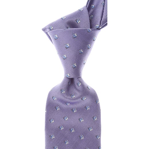 Krawat Kenzo fioletowy 