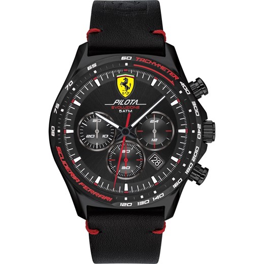 Zegarek czarny Scuderia Ferrari 