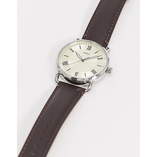 Fossil – Copeland – Brązowy zegarek na skórzanym pasku, FS5663