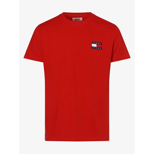 T-shirt męski czerwony Tommy Jeans 