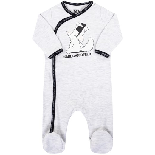 Szara odzież dla niemowląt Karl Lagerfeld 