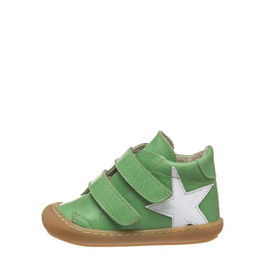 Skórzane sneakersy w kolorze zielonym Kmins  25 Limango Polska