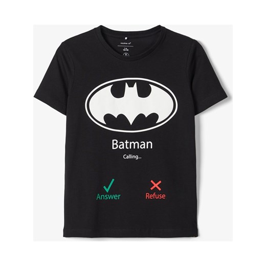 Koszulka "Batman" w kolorze czarnym Name It  146/152 Limango Polska