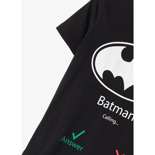 Koszulka "Batman" w kolorze czarnym  Name It 158/164 Limango Polska