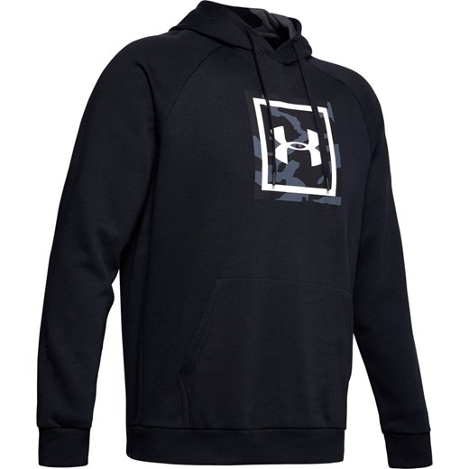 Bluza męska UA RIVAL FLEECE PRINTED HOODIE Under Armour  XL okazyjna cena mmsport.pl 