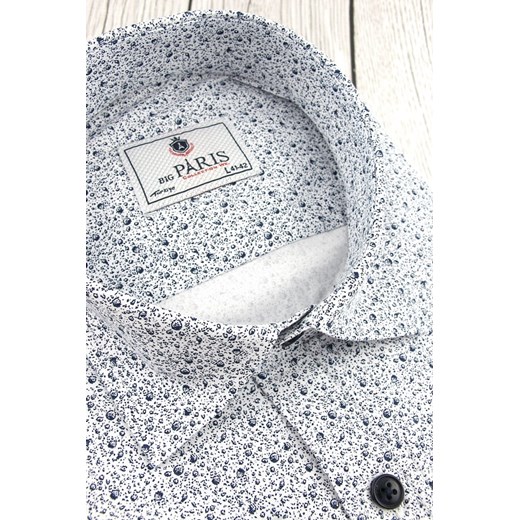 Koszula męska Big Paris z tkaniny w abstrakcyjne wzory w stylu młodzieżowym 