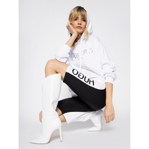 Bluza damska Iceberg biała krótka