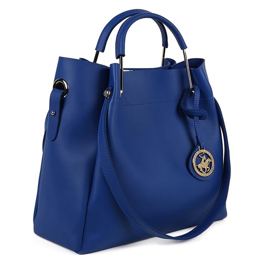 Shopper bag Beverly Hills Polo Club skórzana duża do ręki 