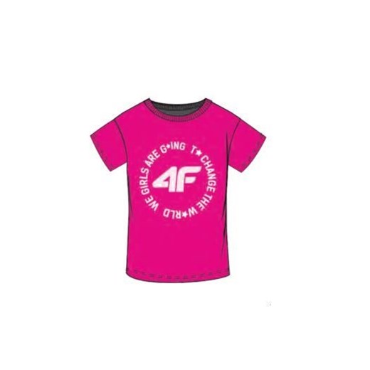 T-shirt dziewczęcy 4F HJL20-JTSD013