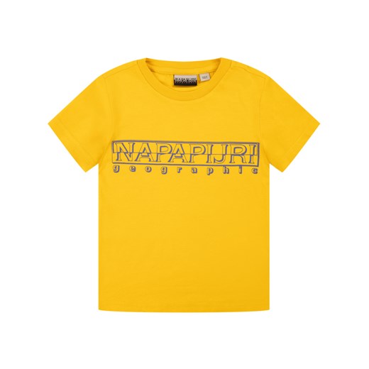 T-Shirt K Soli Ss Sum NP0A4EG5Y Żółty Regular Fit