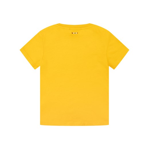 T-Shirt K Soli Ss Sum NP0A4EG5Y Żółty Regular Fit