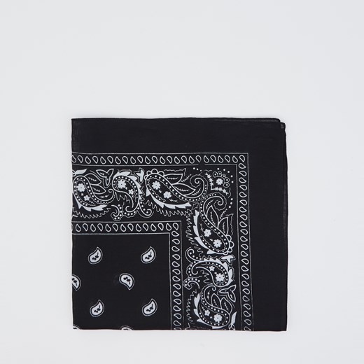 Sinsay - Bawełniana bandana - Czarny