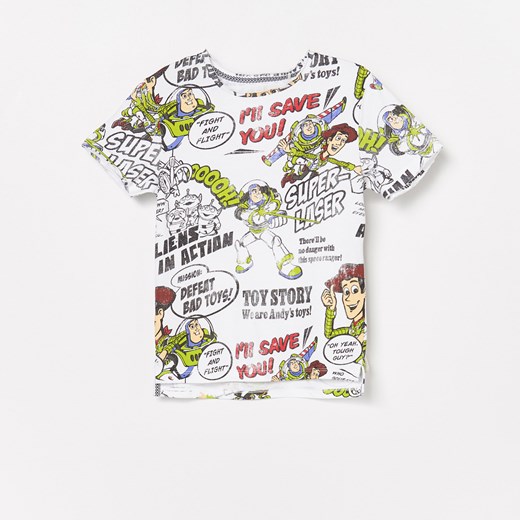 Reserved - T-shirt Toy Story - Biały
