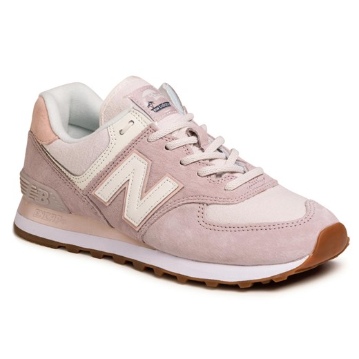 Sneakersy NEW BALANCE - WL574SAX Różowy