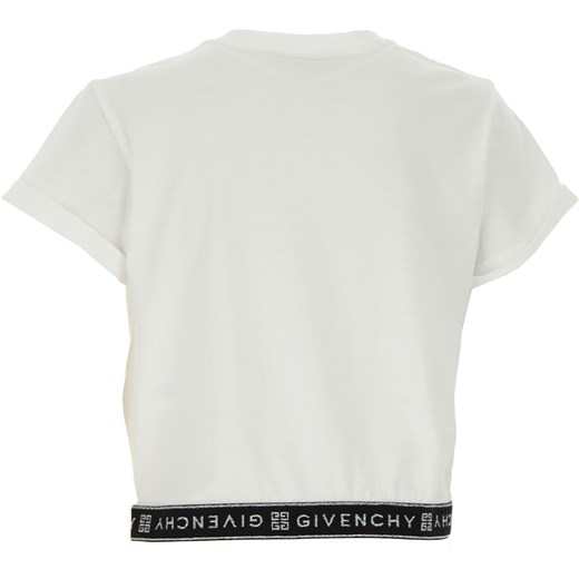 Biała bluzka dziewczęca Givenchy 