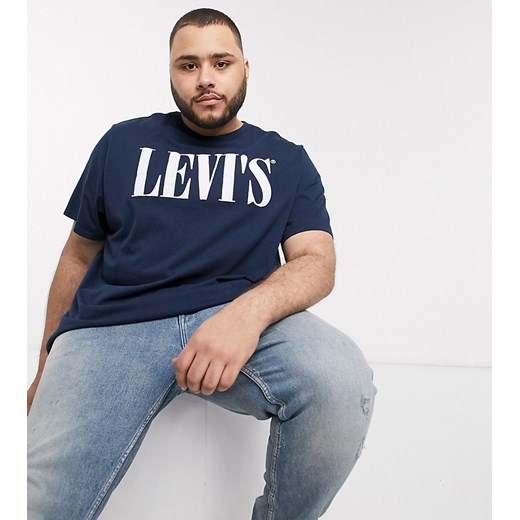 T-shirt męski granatowy Levi's 