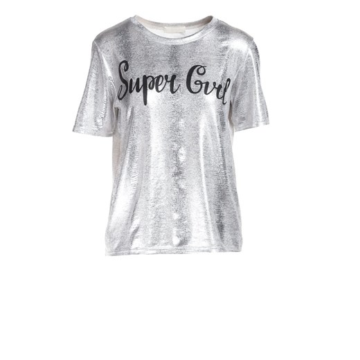 Srebrny T-shirt Byers Renee  M/L Renee odzież