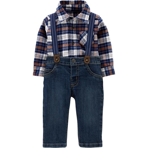 Odzież dla niemowląt Carter's jeansowa chłopięca 