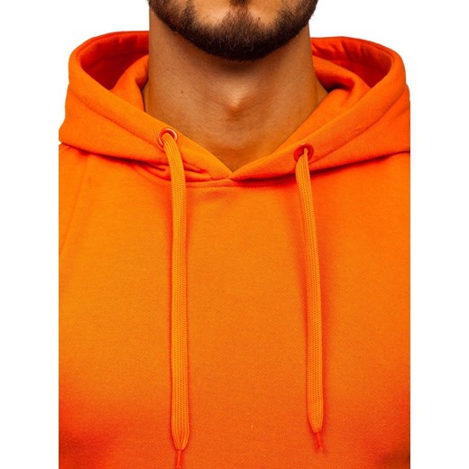 Bluza męska z kapturem pomarańczowa Denley 2009  Denley XL promocja  